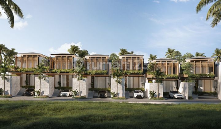 Villa 3BR Offplan Tropical Modern di Kayu Tulang Canggu dekat Black Sand Canggu