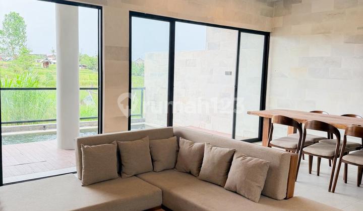 Villa 2Br Modern Contemporary With Ricefields View in Cepaka Munggu