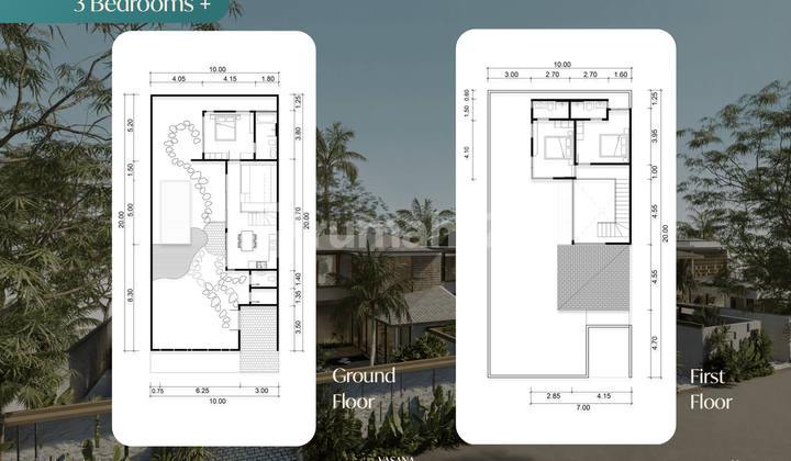 3BR+ Villa Off Plan with 4 Designs: Modern Tropical, Industrial Tropical, Terracotta, Wabi-Sabi in Kedungu at Ciputra Beach Resort