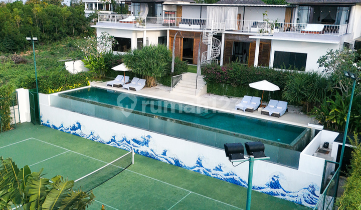 Villa 6BR Luxury with Unblock Ocean View & Tennis Court di Ungasan Bali
