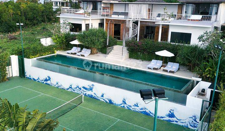 Villa 6BR Luxury Modern dengan Lapangan Tennis dan Unblock Ocean View di Ungasan, Bali. 1