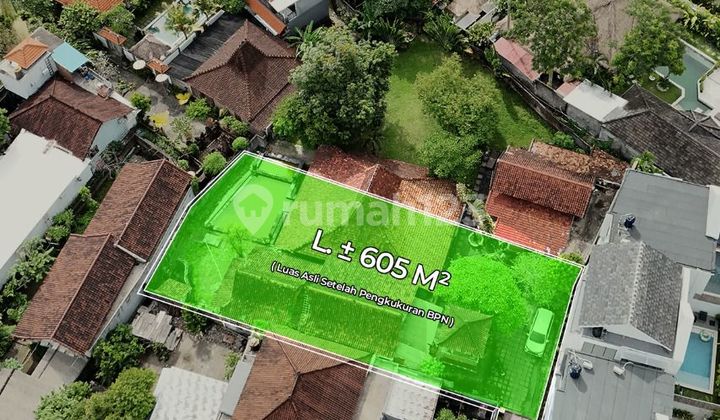 Land 605M2 with Bonus Wood Villa Building in Canggu Land 605M2 with Bonus Wood Villa Building in Canggu