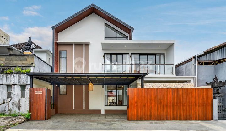 Villa 5Br Modern Exclusive Kerobokan Kaja Dekat Canggu