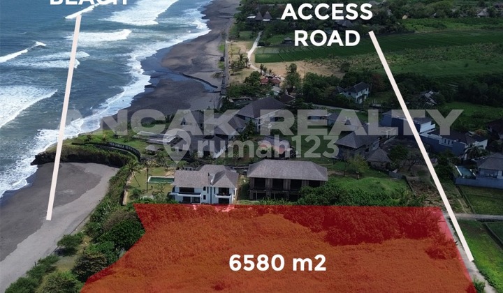 Beachfront Land, Tanah View Pantai untuk Resort/Villa di Yeh Gangga, Tabanan Beachfront Land, Tanah View Pantai untuk Resort/Villa di Yeh Gangga, Tabanan