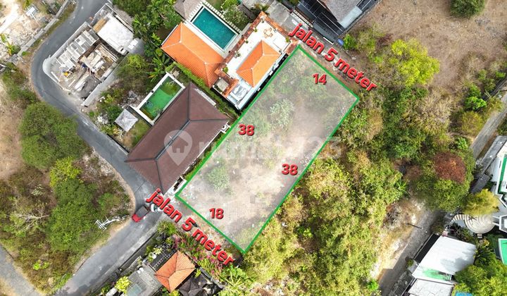 Tanah 600m2 di Nusa Dua dekat Poltekpar Bali