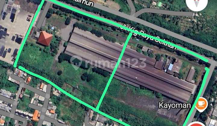 For Sale: Industrial Plot for Large-Scale Factory or to Develop a Warehouse Complex, Land Area 6.3 Hectares in Gresik Industrial Estate KIG.