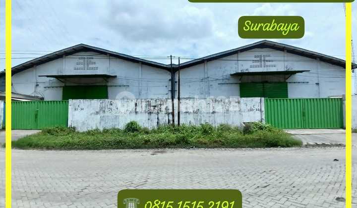Disewakan Gudang Jumbo Maspion Romokalisari Surabaya 3220 M2 ! Dekat Tol dan Pelabuhan! Disewakan Gudang Jumbo Maspion Romokalisari Surabaya 3220 M2 ! Dekat Tol dan Pelabuhan!