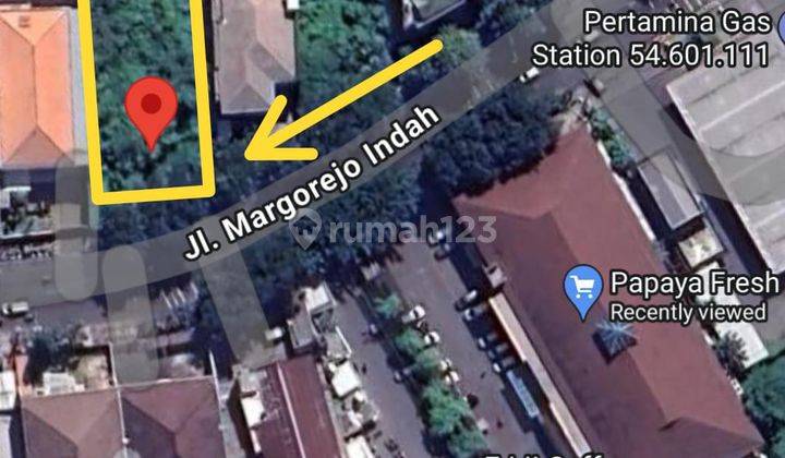 Tanah di Jalan Raya Margorejo Indah - Surabaya Selatan
, Surabaya 1.156 m² 1