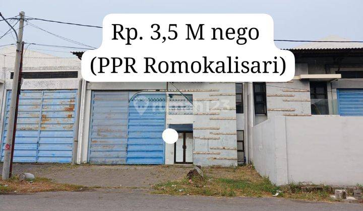 Gudang di Komplek Pusat Pergudangan Romokalisari [ Ppr ], Surabaya 440 m Bagus HGB 1