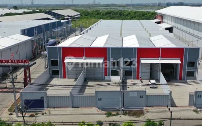 New Warehouse for Rent only 165 million / Year CENTRAL ROMOKALISARI SURABAYA 40 FT Container Toll Access