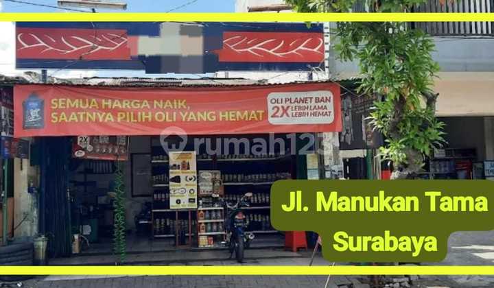 Prime Area !! Dijual Ruko Termurah di Raya Manukan Tama , Surabaya Hanya 2 M An
