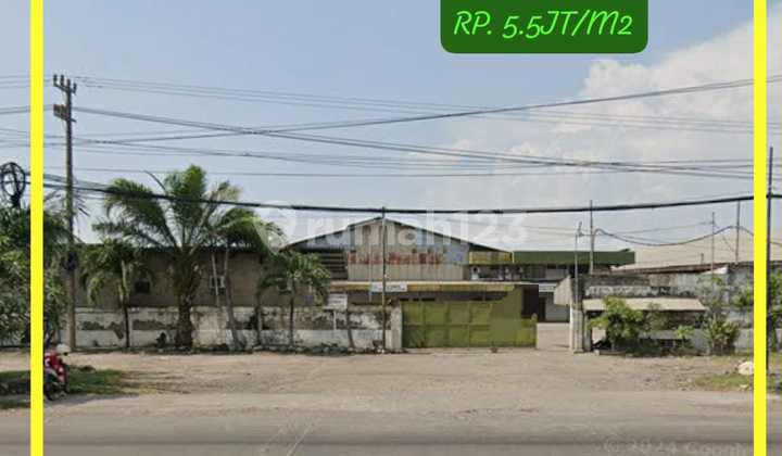 For Sale Ex Factory Land Calculation 9.1 Hectares !! Only 5.5 Million/M2 Negotiable Cheapest in Location 0 Provincial Highway Surabaya 1 Kilometer From Teluk Lamong Port Surabaya