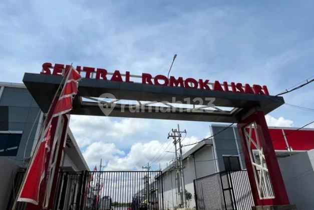 New Warehouse for Rent only 165 million / Year CENTRAL ROMOKALISARI SURABAYA 40 FT Container Toll Access