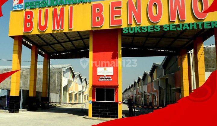 Gudang di Pergudangan Bumi Benowo Surabaya, Surabaya 300 m Baru HGB 1