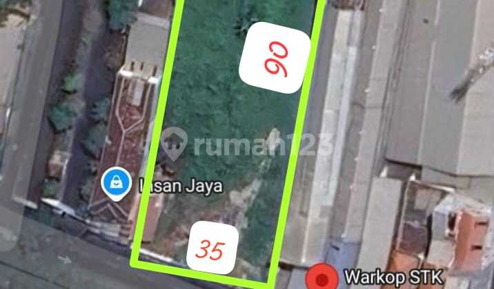 Tanah 0 Jalan Raya Sokomanuggal , Surabaya // LT : 3.150 M2 ( 35 X 90) Harga Sewa : Rp. 1 M / Th