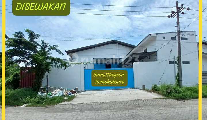 400 Jt/Tahun> Bumi Maspion Romokalisari Row Jalan Utama !! Luas1060m2 LB 774M2 400 Jt/Tahun> Bumi Maspion Romokalisari Row Jalan Utama !! Luas1060m2 LB 774M2