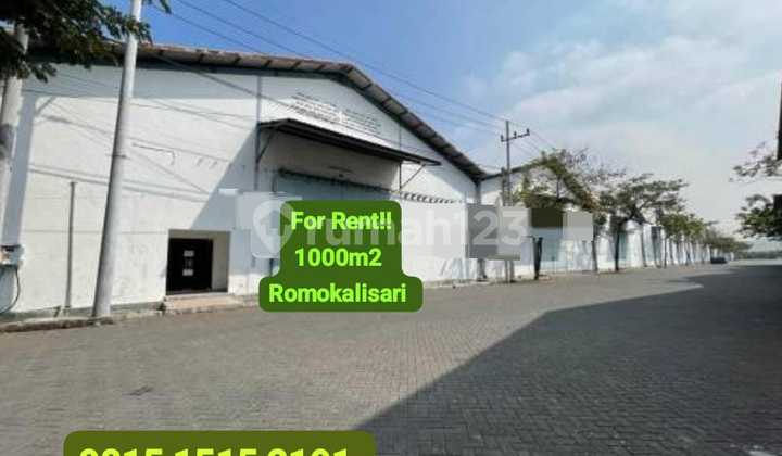 Romokalisari Warehouse Access 0 Flood-Free Main Road and Close to Romokalisari Surabaya Toll Gate