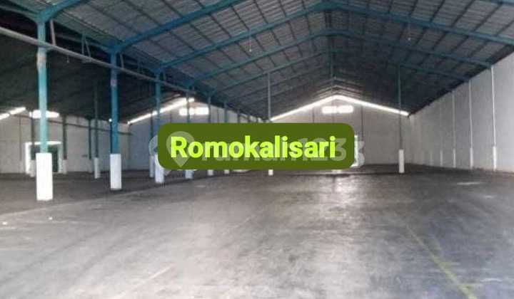 Gudang Romokalisari Akses 0 Jalan Raya Bebas Banjir dan Dekat Pintu Toll Romokalisari Surabaya