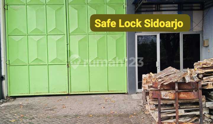 Gudang 2,3 M Dekat bandara Juanda // Safe n Lock Sidoarjo ( Bisa untuk industri ) 