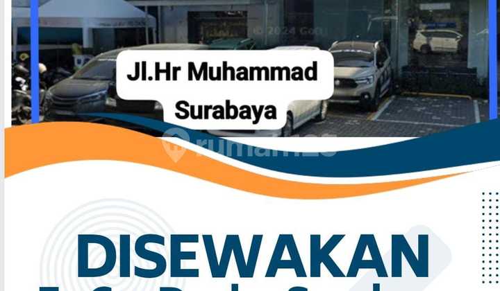 FOR RENT, Former Car Dealer at Premium Location, HR Muhammad, West Surabaya. 2