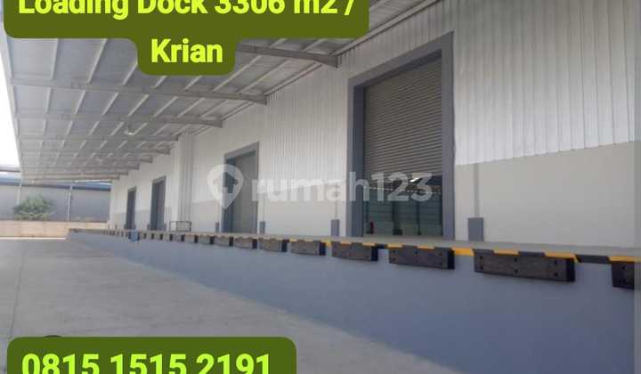 FOR RENT!! LOADING DOCK KRIAN SIDOARJO !! UNDER CONSTRUCTION UNTIL MARCH 2026