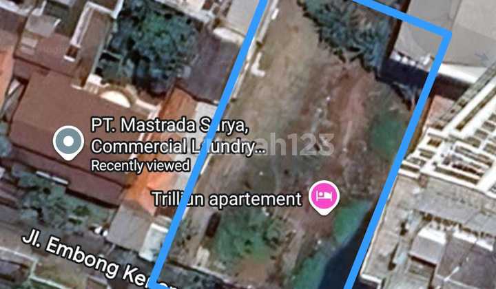 LAND FOR RENT / CITY CENTER / NEAR PEMUDA STREET / AREA 2108M2 / SUITABLE FOR PADEL COURT