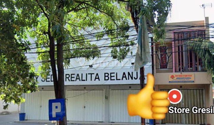 Disewakan Ruko Gresik Jalan PANGLIMA sudirman tengah kota istimewa 1