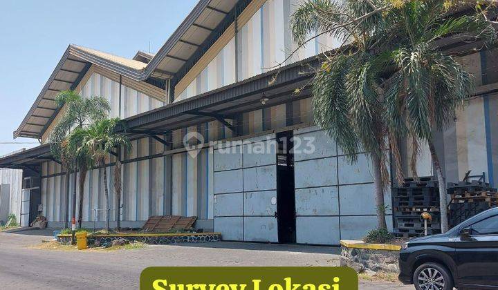 Sewa Gudang Loading Dock di Pergudangan Safe And Lock Sidoarjo, Sidoarjo 2.552 M 1