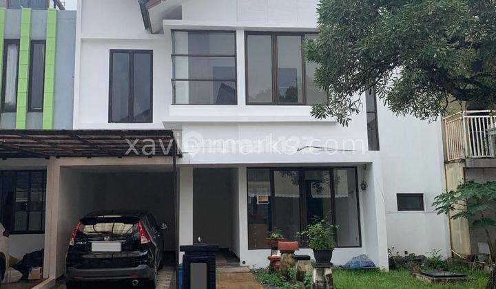 Rumah Semi Lokasi Strategis Seranade Lake, Tangerang, Gading Serpong SHM SEMI Furnished  1