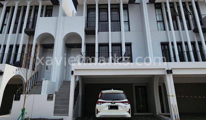 Full furnish Rumah Baru siap huni, Rumah 3lantai Aether Greenwich Lokasi strategis 1