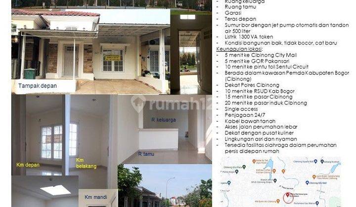 Rumah Siap Huni, Wartawangsa Residence, Cibinong,shm,strategis 2