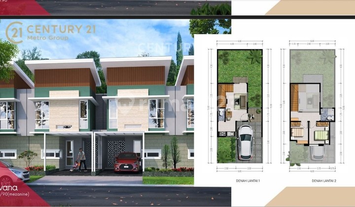 Rumah Premium Minimalis Cluster Lavesh Harapan Indah Bekasi  2