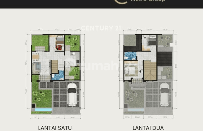 Rumah Baru Modern Minimalis Type Roma Victoria Green Residence 2