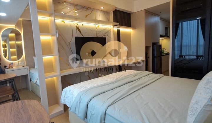 Disewakan Apartemen Studio Mewah Furnish Sea View Pollux Btm Ctr 2