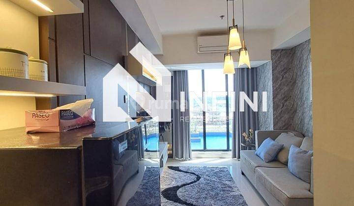 Disewakan Apartment Mewah Type 1br Dengan Ruang Tamu Full Furnish Di Pollux Batam Center 1