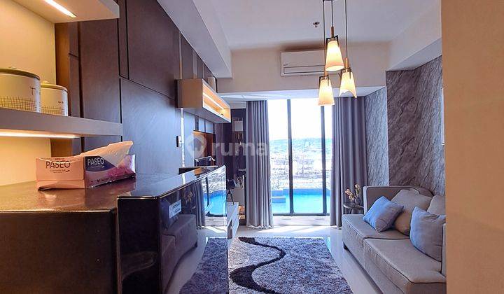 Disewakan Apartment Type 1br Dengan Ruang Tamu Furnished Di Pollux Batam Center 1