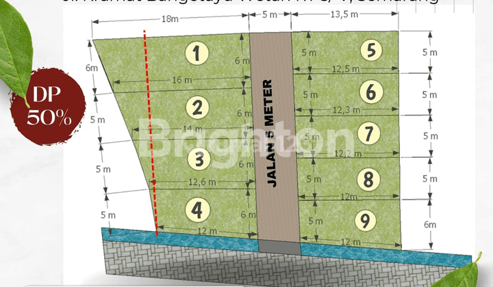 TANAH DI BANGETAYU COCOK UNTUK INVESTASI ATAU BANGUN RUMAH PRIBADI 1