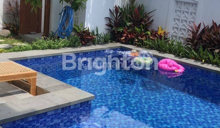 VILLA CANTIK FULL FURNISH DENGAN POOL CANGGU 2