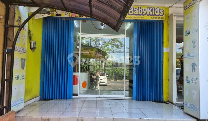 2-Storey Shop House Strategically Located by the Roadside in South Denpasar. 2