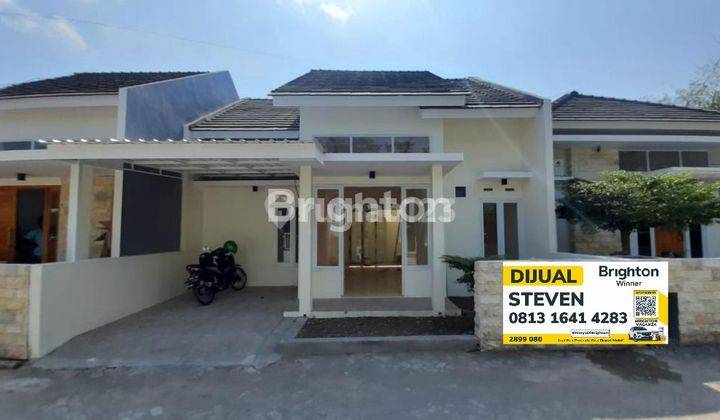 RUMAH INDAH, WARNA CERAH, NYAMAN UNTUK DI HUNI, DESAIN MODERN, BERADA DI KEDIRI 1