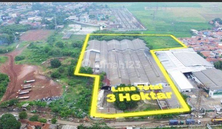 Murah! Pabrik Gudang Karawang Timur Hitung Tanah*
*Beli Tanah Bonus Bangunan*

LT : 30.230m2 (3ha)
LB : +- 16.000m2 (1.6ha)
Tanah Ngantong Hoki

Listrik 400kva + Gardu
Kabel listrik clear tidak melewati bangunan
Air tanah, submersible

*Strategis*:
- Exit 1