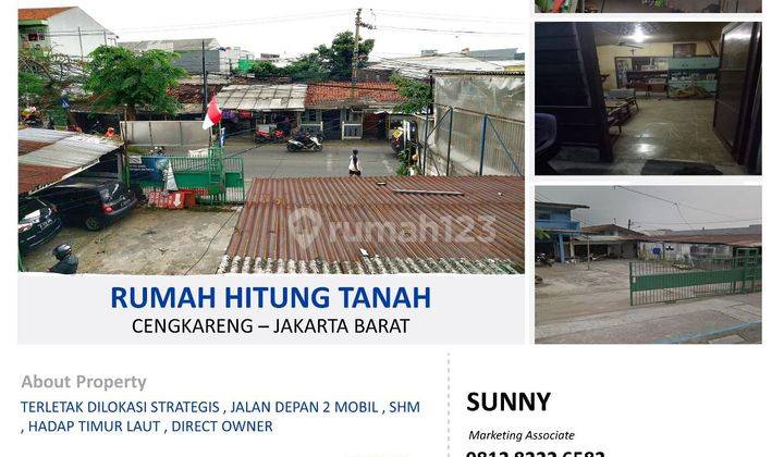 Dijual Rumah HITUNG TANAH Bagus hadap Timur Laut 1