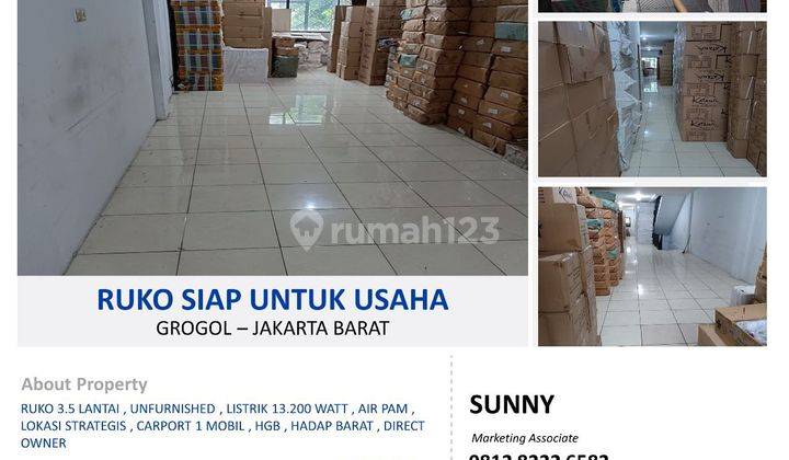 Ruko di Jual Sangat Murah Cocok Untuk tempat Usaha Bagus 1