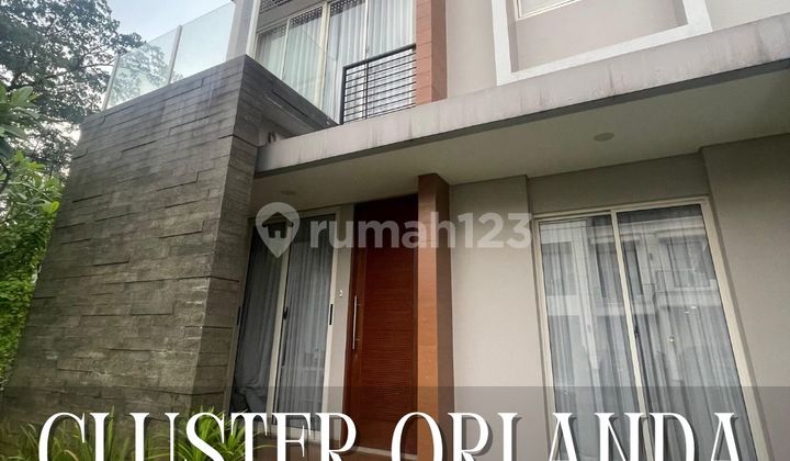 Dijual Rumah Mewah di Cluster Orlanda Alam Sutera Semi Furnished
