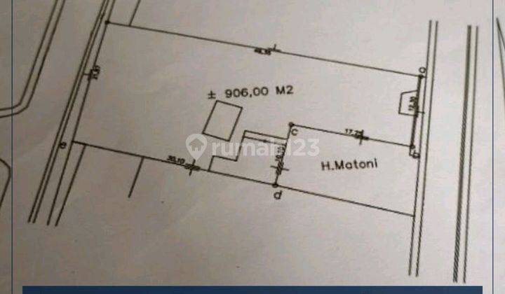 Dijual Cepat Tanah di Kembangan 906.0 m² 1