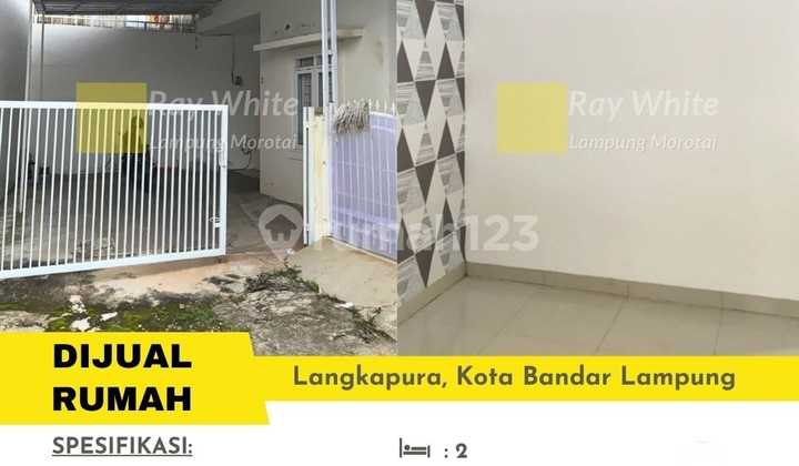 Dijual rumah di langkapura kemiling 1