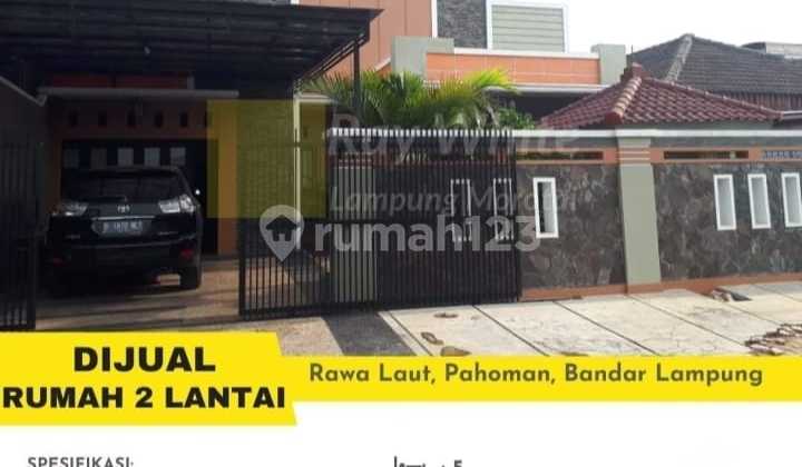 Dijual rumah di pahoman 1