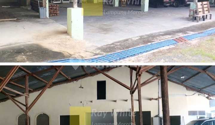 Dijual Gudang dan kantor di Jl A. Yani pesawaran 2