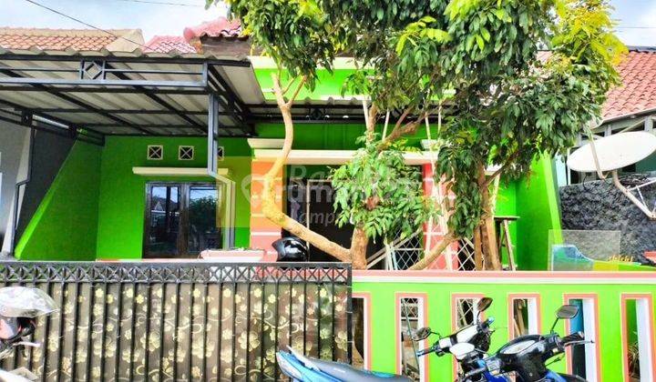 tampak depan dijual rumah di bahtera indah