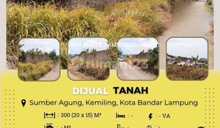 Dijual tanah di Sumber Agung Kemiling Dijual tanah di Sumber Agung Kemiling